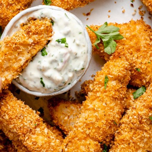 Oven-Baked Fish Sticks with Tartar Sauce – Andrea Hill Holistic Nutrition