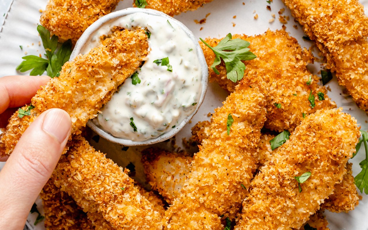 Oven-Baked Fish Sticks with Tartar Sauce – Andrea Hill Holistic Nutrition